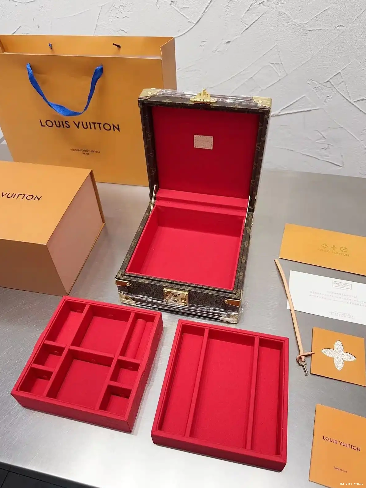 CUSTOM LV JEWELRY BOX 0627
